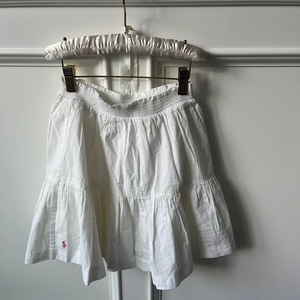 Polo by Ralph Lauren White Kids Skirt - Picture 1 of 8